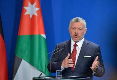 Title: Jordanian King Calls for Pressure to Cease Fire in Gaza