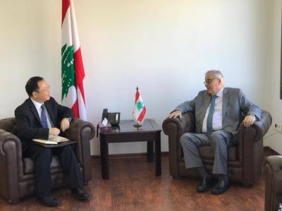 Diplomatic Affairs on Bou Habib's Table