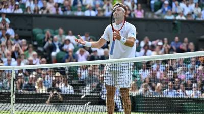 Broady Enjoys Major Upset at Wimbledon