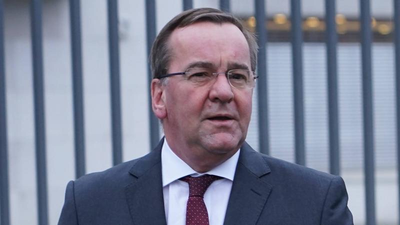 German Defense Minister Pistorius Visits Ukraine