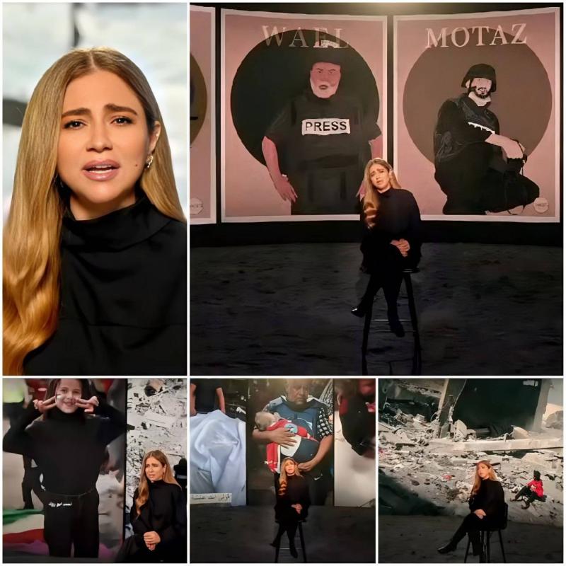 Julia Shows Solidarity with Gaza with a Palestinian Folk Song (Video)