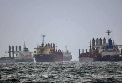 Ukraine: Russia Prevents Ships from Entering Pivdennyi Port