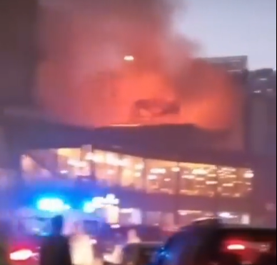 Large Fire at "Wooden Bakery" Branch in Zahle (Video)