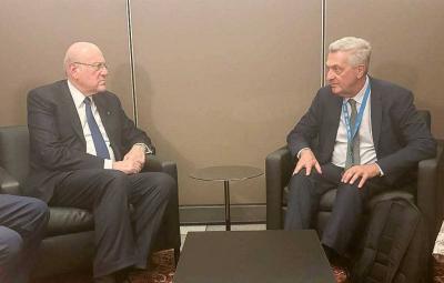 The Syrian Displacement Crisis Between Mikati and Grandi in New York