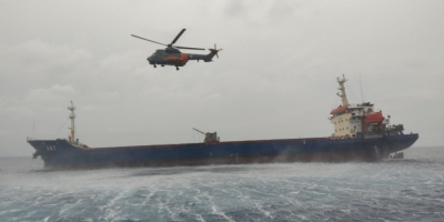 ## Collision of Cargo Ships off a Greek Island