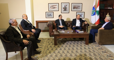 Title: Franjieh Discusses Latest Developments with Hamas Representative in Lebanon