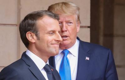 Trump Mocks His Friend Macron Using Profane Terms