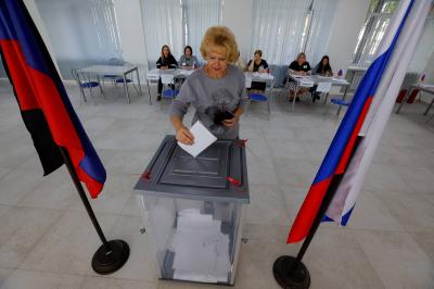 Title: Ukraine Condemns "Sham Elections" Organized by Russia