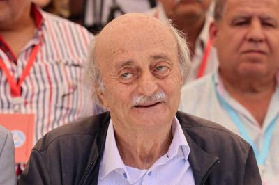 Jumblatt Justifies Deleting His Tweet Regarding Palestine