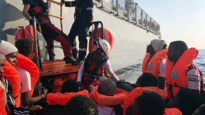 Rescue of About 190 Migrants in the English Channel Since Friday Night