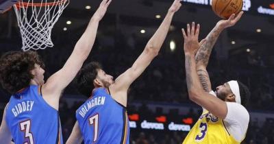 Oklahoma Defeats Lakers in NBA