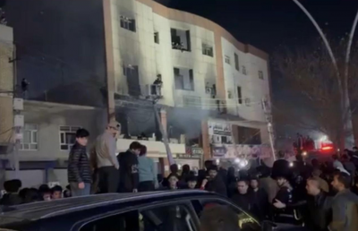 Fire in Erbil Building Leaves 32 People Dead or Injured