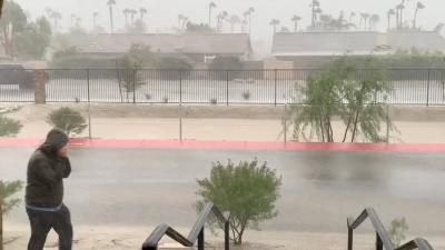 California: Tropical Storm "Hilary" Unleashes Its Fury