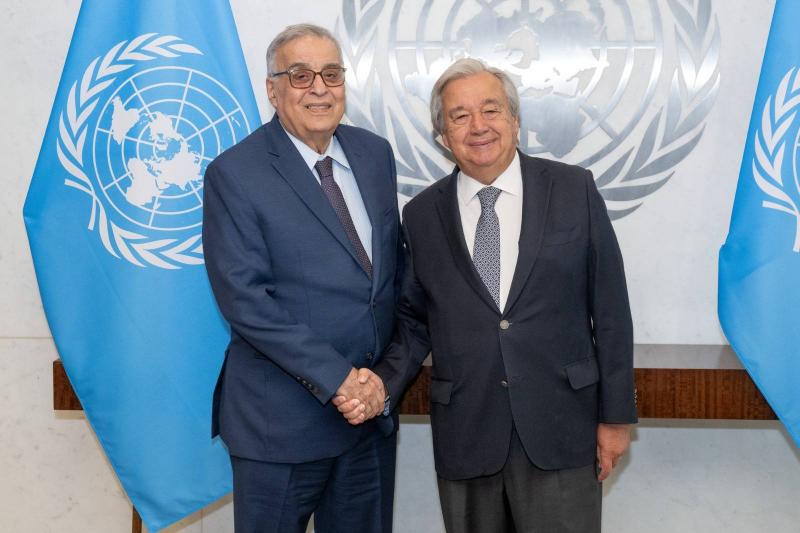 Bouhabib Meets Guterres.. and Continues Discussions on UNIFIL Renewal