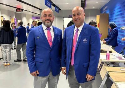 Table Tennis Officials and Players Depart for China