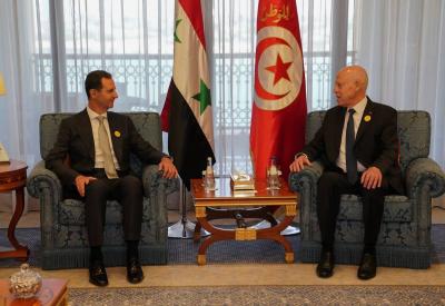 Assad Meets Saied in Jeddah: Together Against the Dark Current