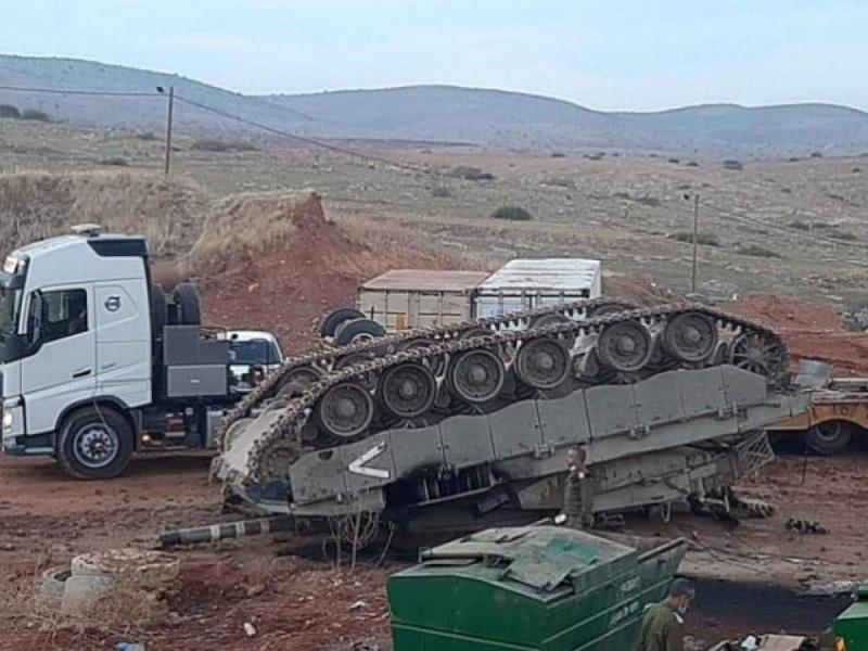 Title: Revelation of the Israeli Tank That Overturned