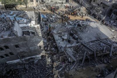 Death Toll in Gaza Rises to 21,672