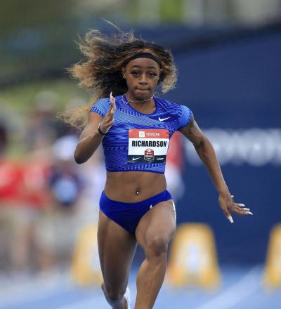 Richardson Dominates and Coleman Fastest in 100m Trials at the American Championships