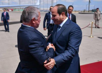 Jordanian King: We Stand with Egypt in One Trench