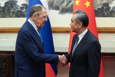 War in Gaza between Lavrov and his Chinese Counterpart