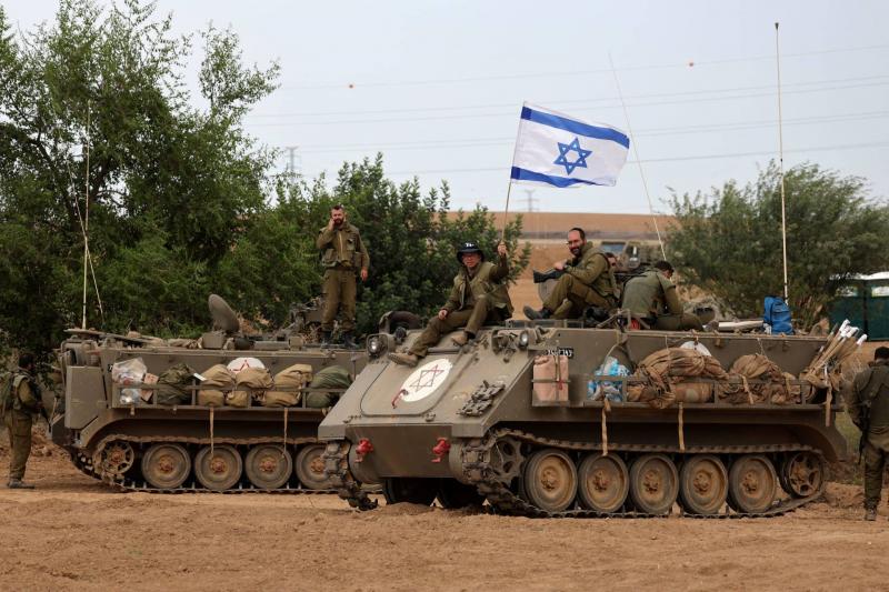 Minor Injuries Among Egyptian Forces Due to Israeli Shelling