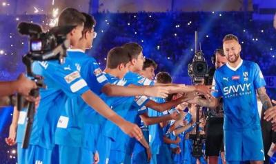 Video - "Legendary" Presentation Ceremony for Neymar Before Al-Hilal Fans