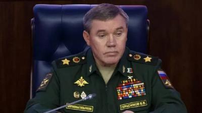 Russian Chief of Staff Visits Troops in Ukrainian Zaporizhzhia