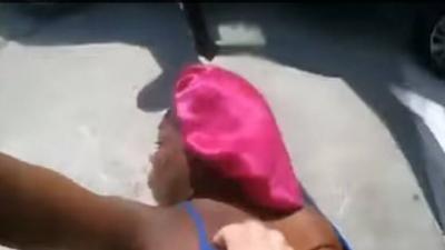 Title: Video Shows American Police Officer Assaulting Pregnant Woman