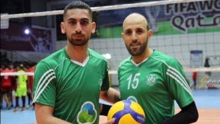 Title: Death of Palestinian National Volleyball Team Players