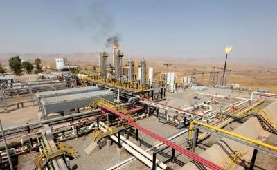 Drone Strikes Area in Khour Mor Gas Field in Northern Iraq