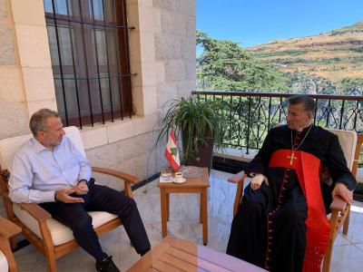Gibran Bassil in Diman... What Was Discussed