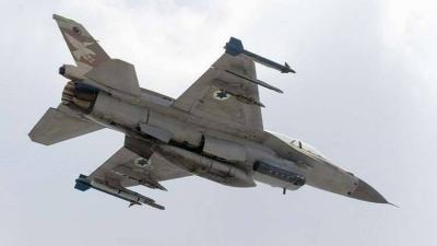 Title: Israeli Fighters Intercept Aircraft Coming from Syria