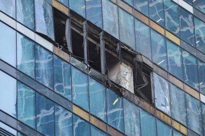 Drone Attack Causes Damage to Building in Central Moscow