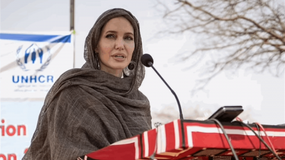 # Angelina Jolie Stands in Solidarity with Palestinians: "World Leaders Are Complicit"