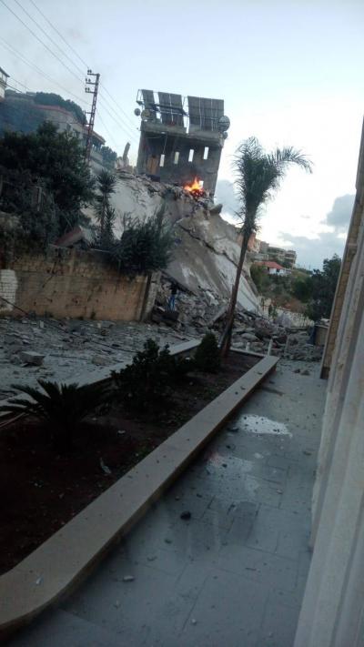 Israeli Airstrike Targets House in Khiyam.. Information on Casualties