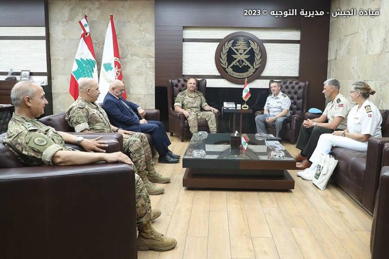 Army Commander Discusses Situation in Lebanon and the Region