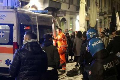Title: PSG Fan Stabbed in Milan