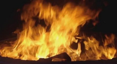 In Farzal.. She Set Herself on Fire