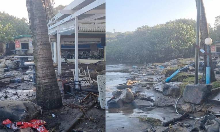 Massive Wave Hits Restaurant in South Africa, Several Injured (Video)