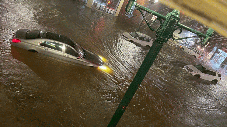 Flooding in New York and State of Emergency Declared