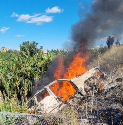 4 Killed in Israeli Targeting of Vehicle Near Tyre