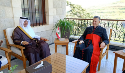 Qatar's Ambassador Visits Patriarch Raï to Bid Farewell: Emphasizes Swift Presidential Election