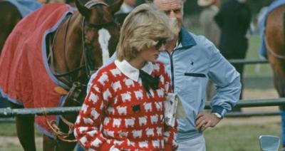 Title: "The Black Sheep" - Princess Diana's Sweater Up for Auction