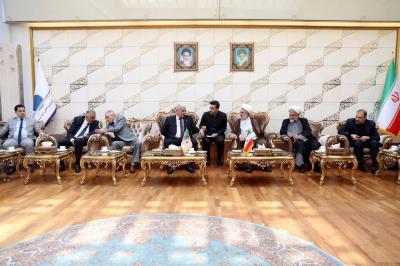 Algerian National Council President Arrives in Tehran