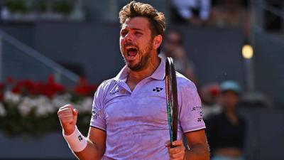 Wawrinka Defeats Ivashka at the Italian Open