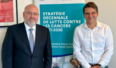 Title: Al-Abiad Concludes Paris Visit with Meetings on Cancer Plan and Digital Transformation