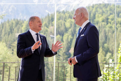 Biden Spoke to Scholz About the Middle East and Ukraine