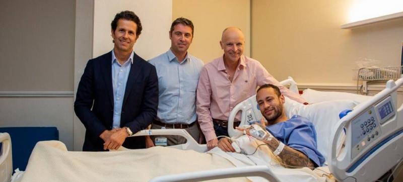 Neymar Undergoes Successful Knee Surgery