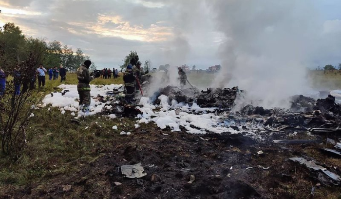 Discovery of Part of Prigozhin's Plane Two Kilometers from Crash Site